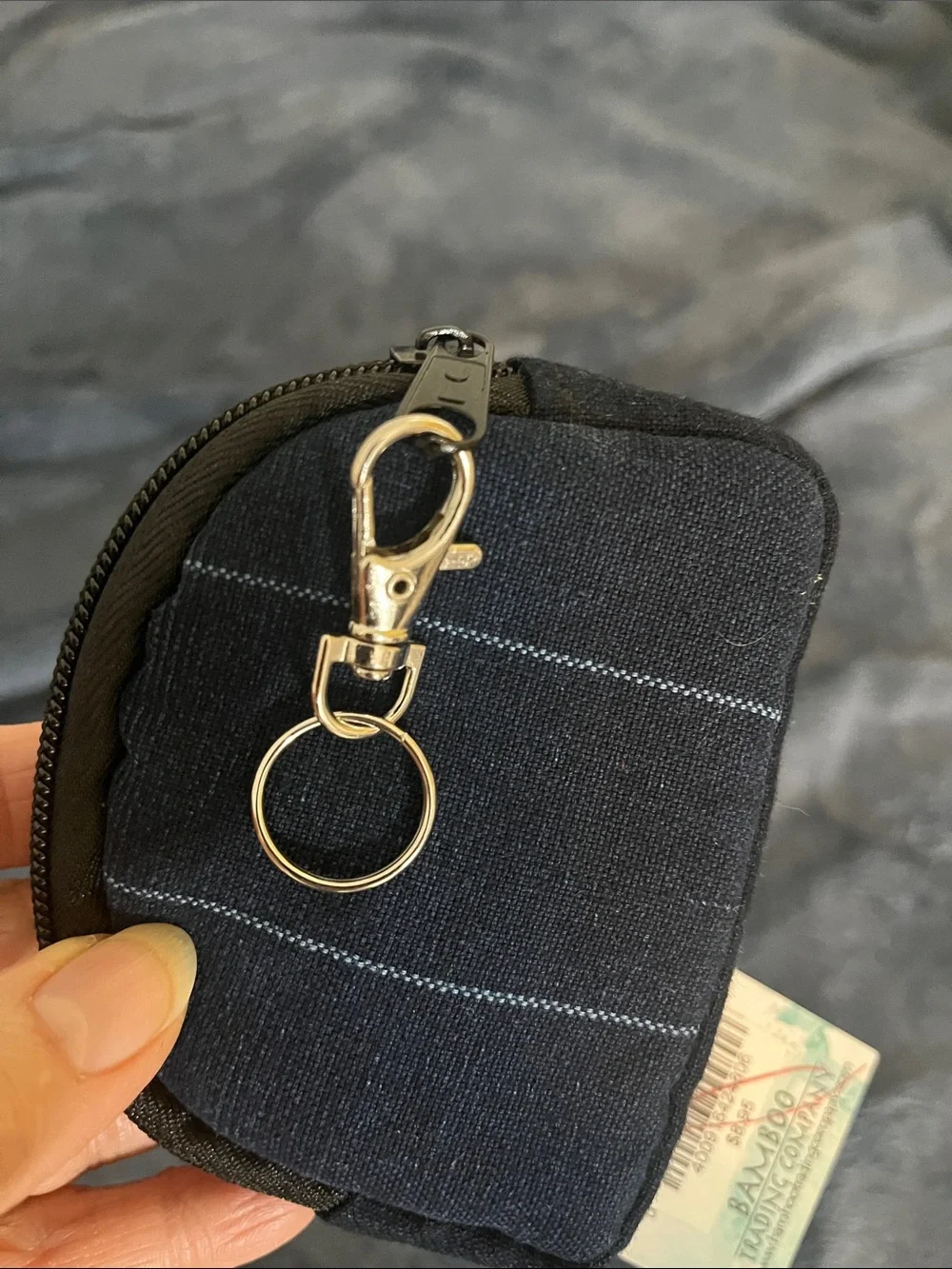 Bamboo Trading Co Huipil Floral Keychain Coin Pouch | Handcrafted | NWT